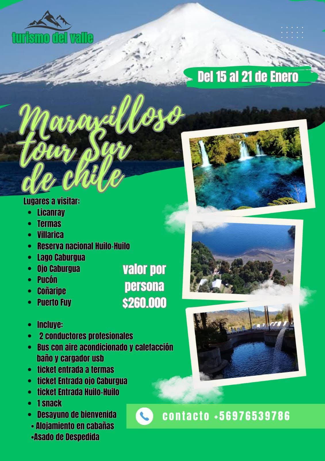 Tour Sur de Chile